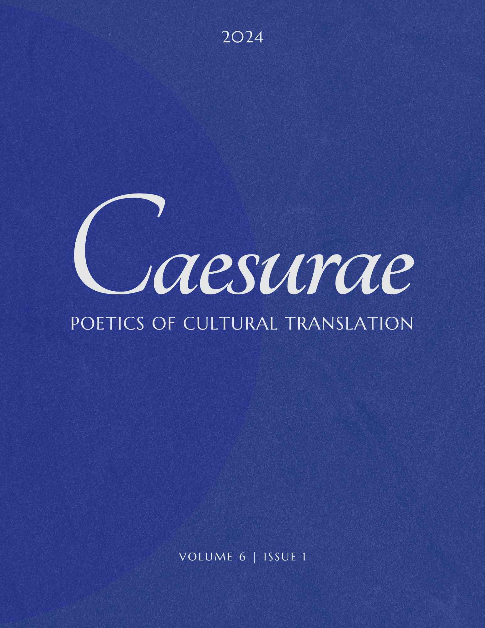 Cover of Volume 6, Number 1